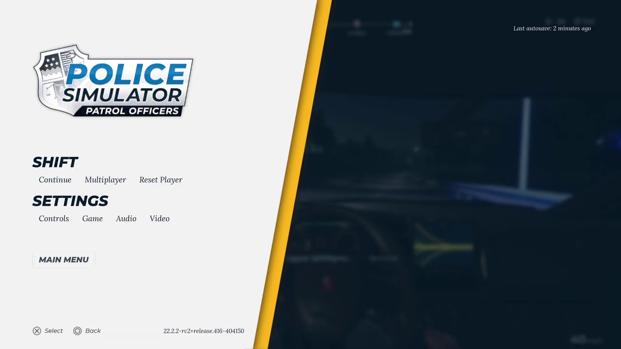 Police sim solo