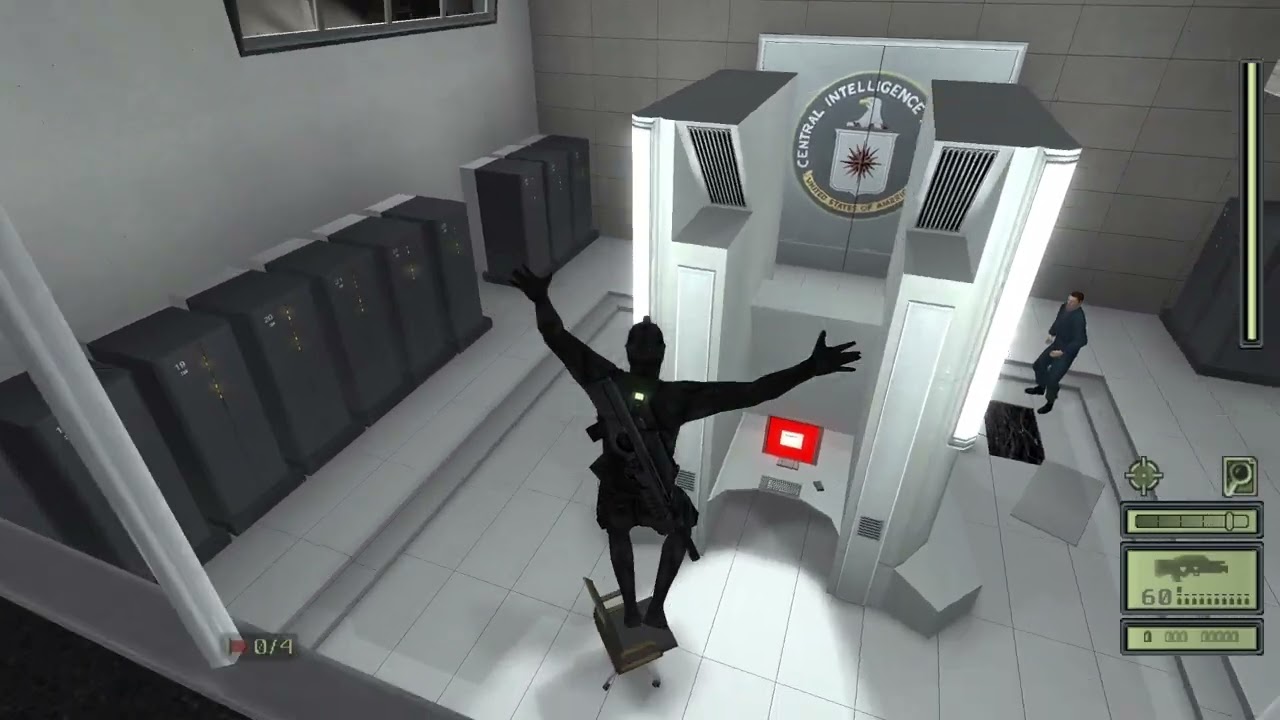 Splinter Cell (ENHANCED)-5-CIA HQ-100% Rating