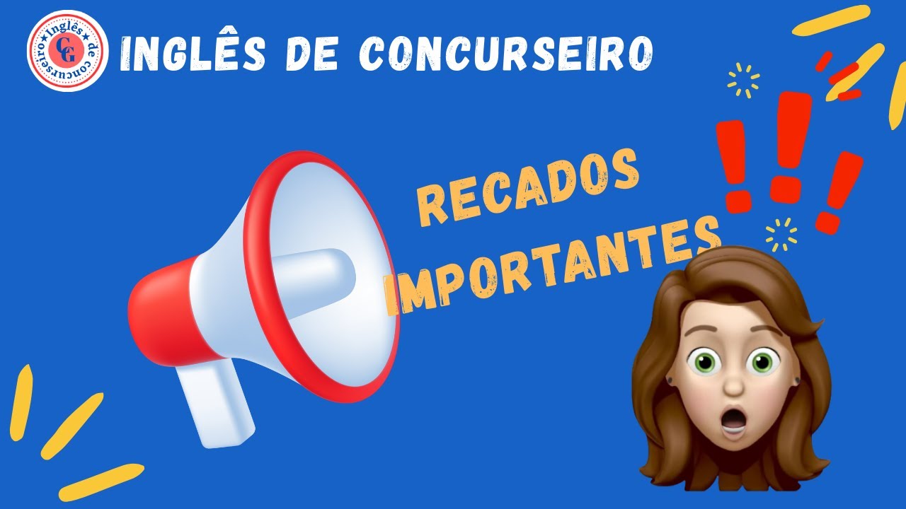 RECADOS IMPORTANTES