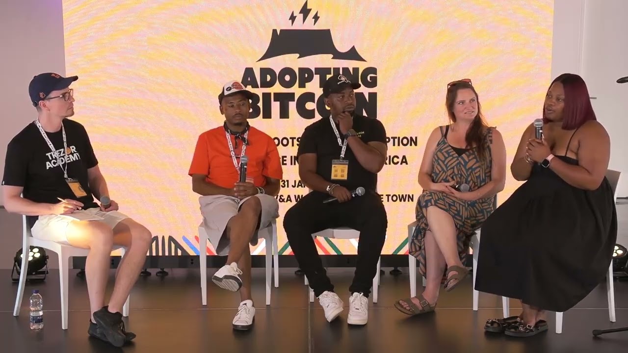 ABCT26 | Bitcoin Circular Economies in South Africa moderated by Josef Tětek