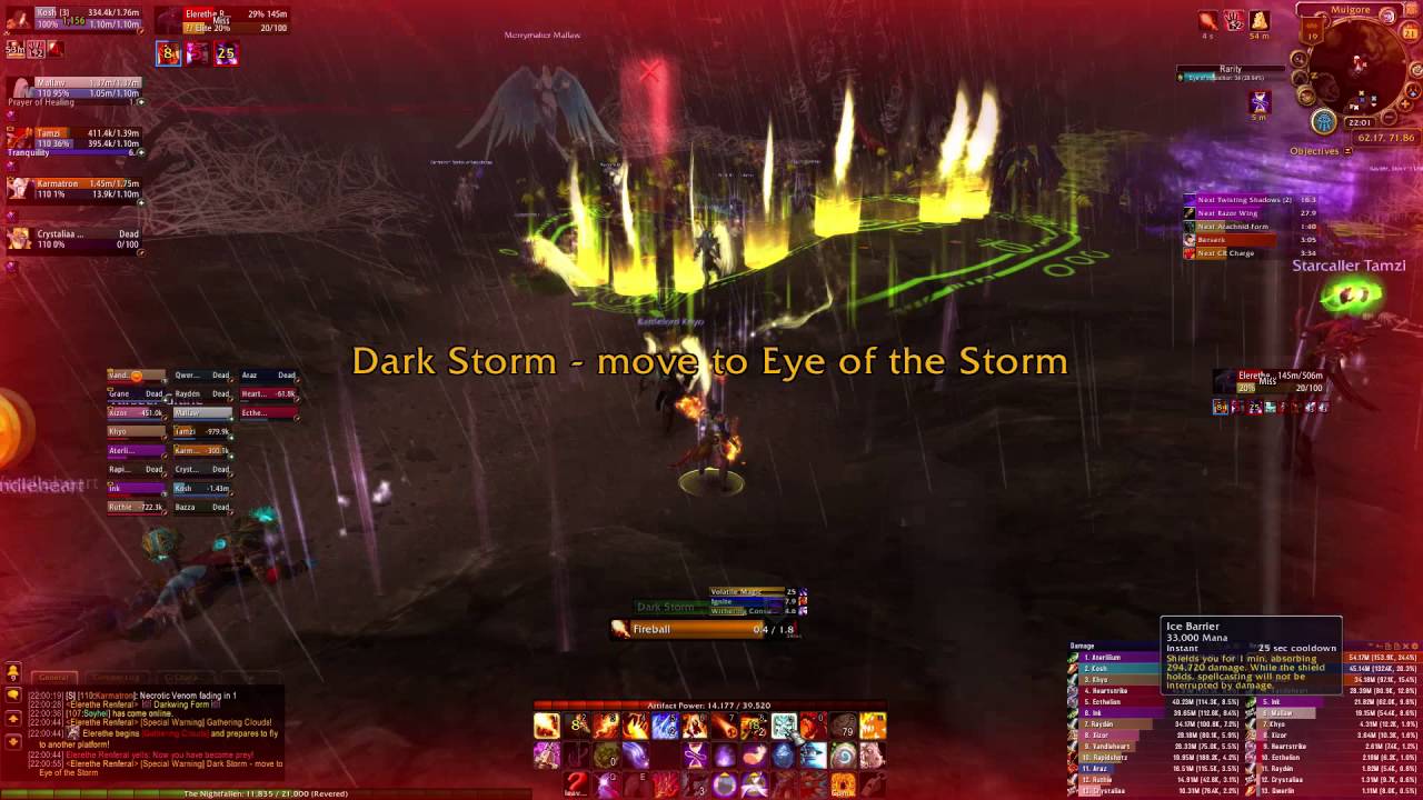 The Emerald Nightmare - Elerethe Renferal, Normal mode.