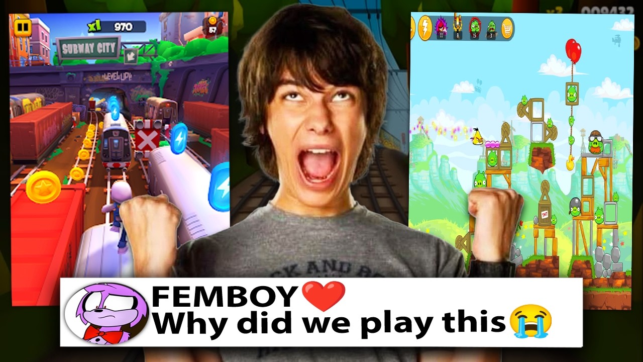 Mobile Games We All Played As Kids [reupload]