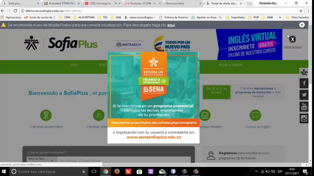 SENA SOFIA - PANTALLAZO