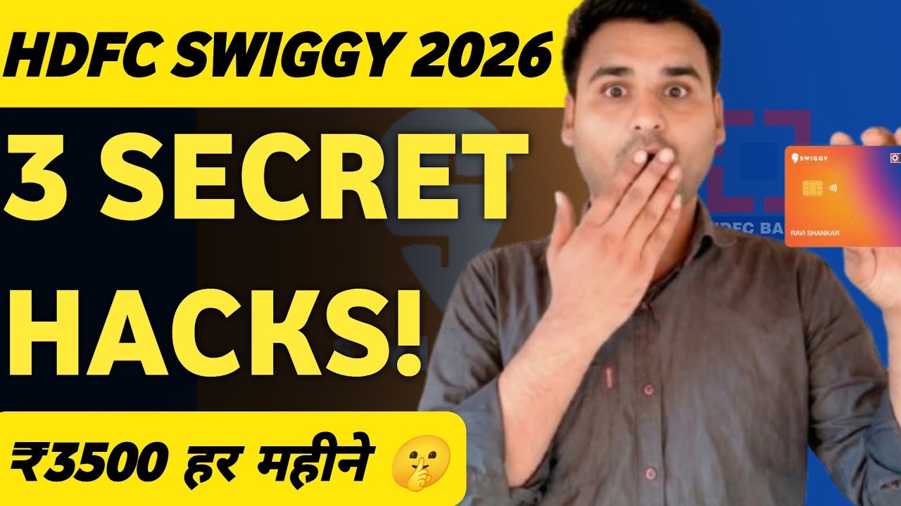HDFC Swiggy Credit Card Review 2026 | 10% Cashback Hacks! 🤫