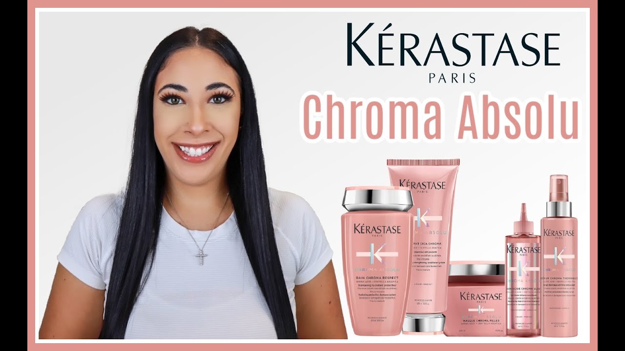 KERASTASE CHROMA ABSOLU ДЛЯ ОКРАШЕННЫХ ВОЛОС! | ДЖЕНИФЕР ЛАРСОН