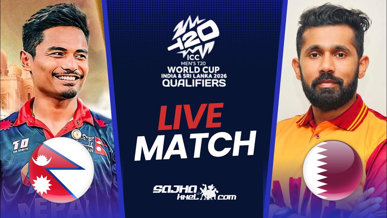 Nepal vs Qatar T20I cricket Live | Match Preview| ICC T20I Mens Qualifiers Warm up Match