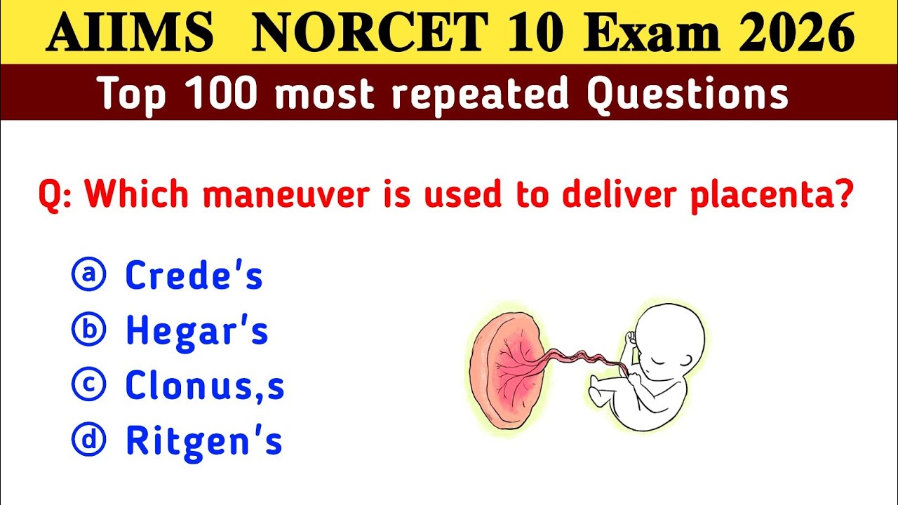 AIIMS NORCET Previous Year Question Paper | AIIMS NORCET 2026 Preparation | AIIMS Nursing Officer