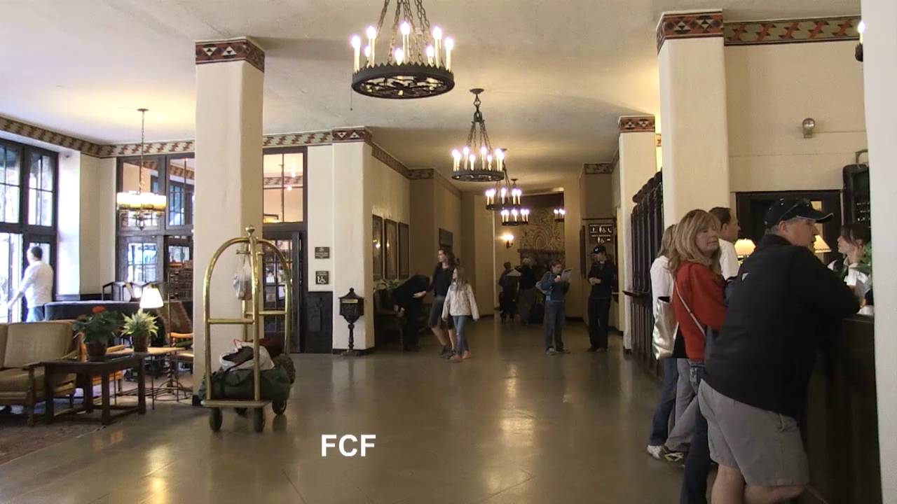 The Ahwahnee Lodge at Yosemite National Park -- a walk through the first floor -- Spring 2015