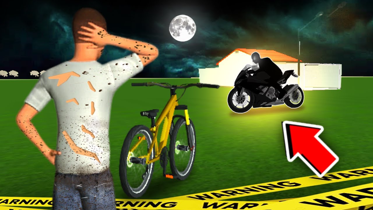 O PILOTO FANTASMA OBSCURO ATACOU A CIDADE do MOTO WHEELIE 3D!!! 😱