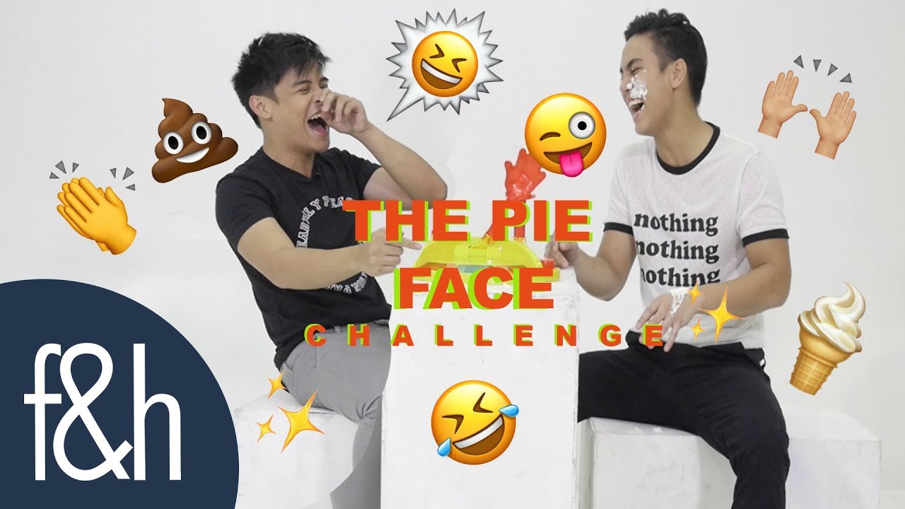 Khalil Ramos and Kenzo Gutierrez Plays The F&H PIE FACE Challenge | Folded and Hung