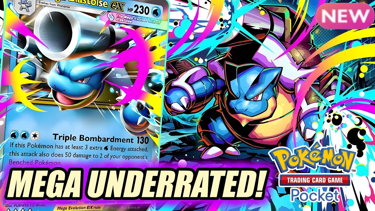 MEGA BLASTOISE EX Deck: The WORST of The Three Starters? [Pokémon TCG Pocket]