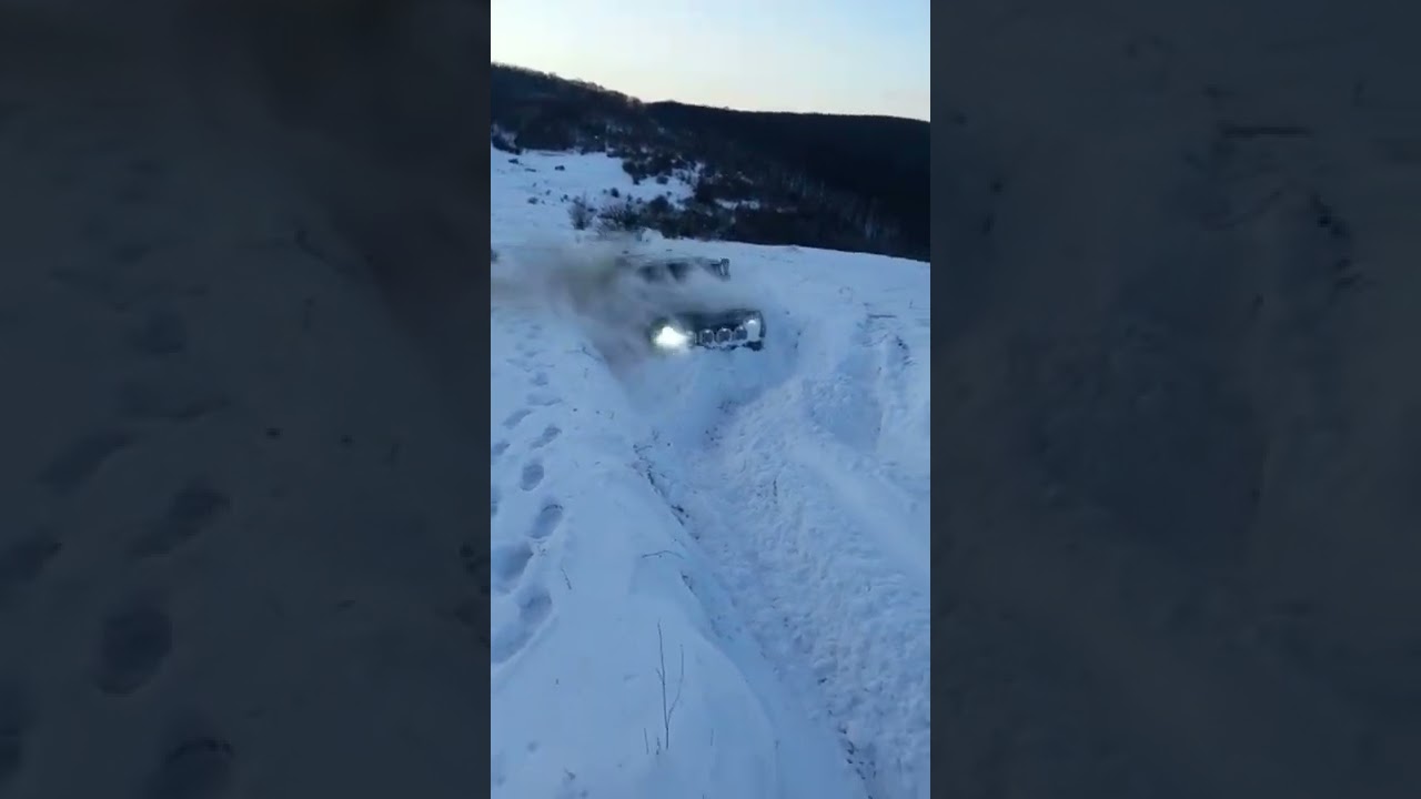 😱 Nissan Patrol Y60 300Hp Diesel Deep Snow Test & Mud Off-Road 4x4 BMW 730d Engine & Manual Gearbox