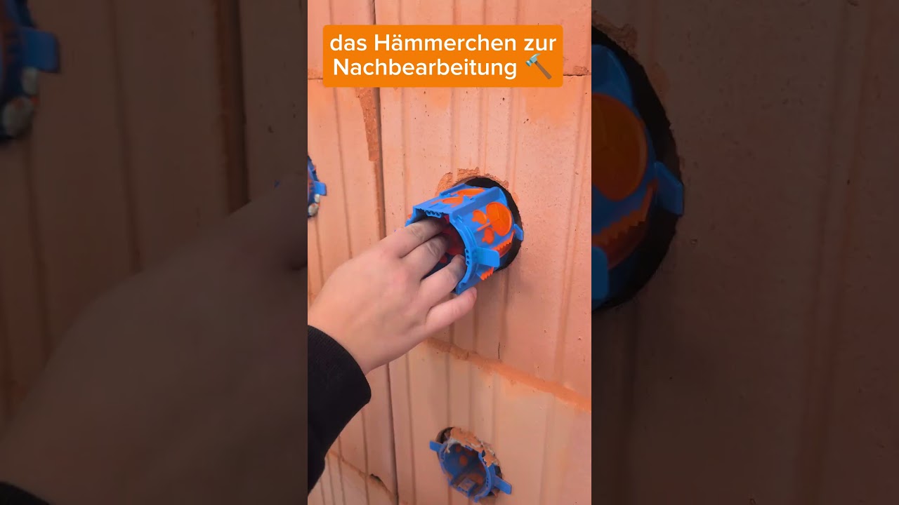 K&ouml;nnt ihr schneller eine Dose setzen?! #elektrodaniels #elektrogott #primo #gips #schaum #elektro
