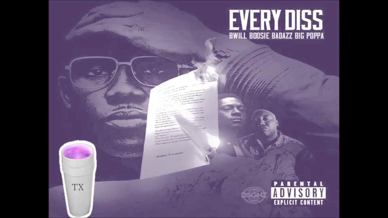 B Will ft Lil Boosie  Every Diss Screwed&CHopped