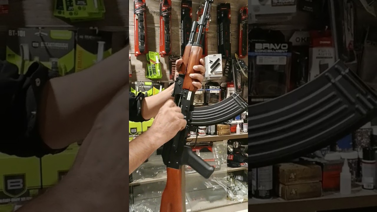 Ak47 Full Metal Co2 Replica #airgun #ak47freefire #ak47gun #shortfeed #shorts