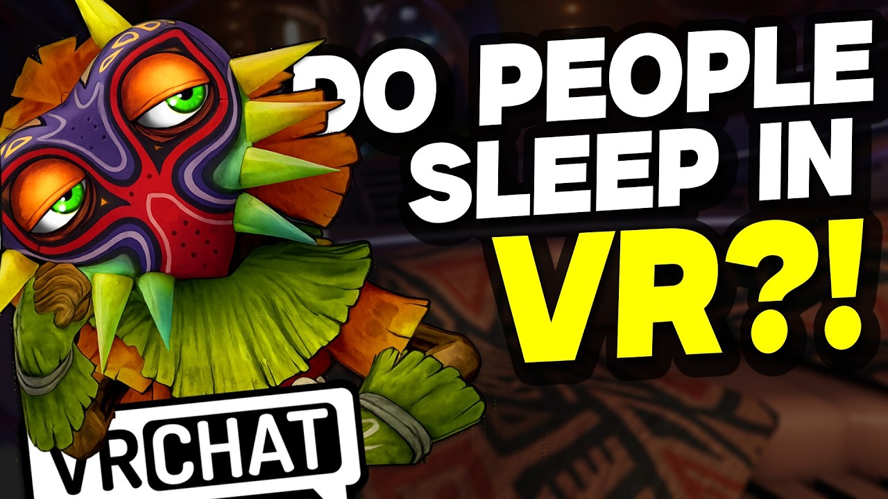 Are VRChat Users Giving Up Real Life Sleeping?!