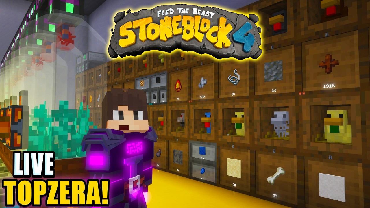 🛑 STONEBLOCK! BORA RUSHAR O 4° EP! !HOST !TOP
