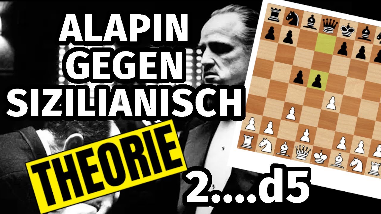 Alapin Sizilianisch mit 2...d5 || ALLES was du wissen musst
