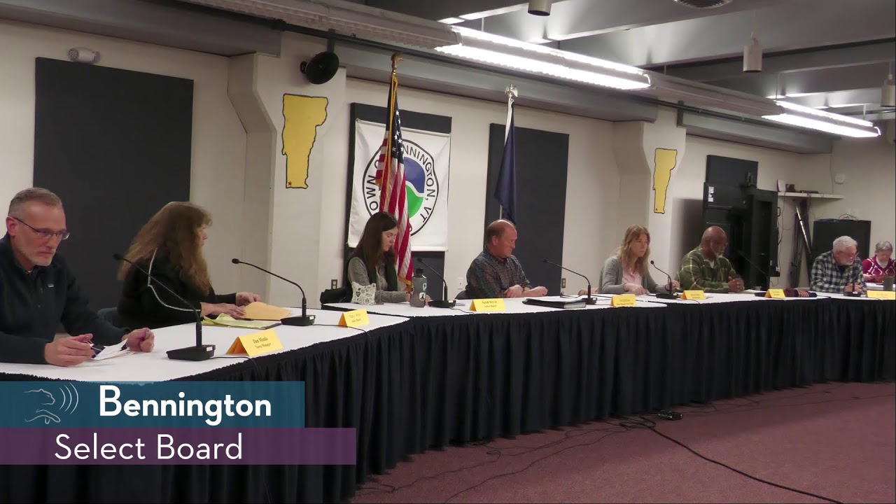 Bennington Select Board // 3-23-26