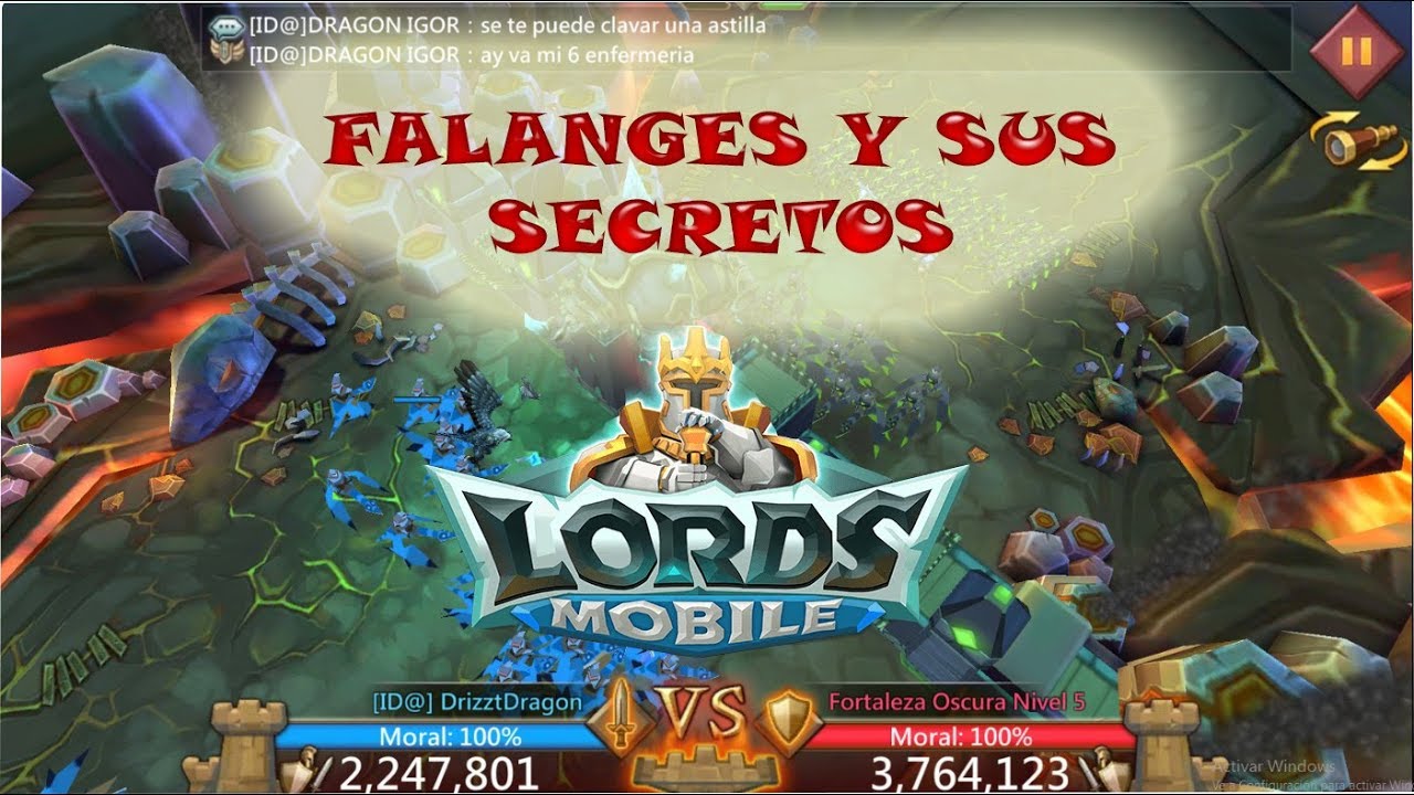 Las falanges y sus secretos