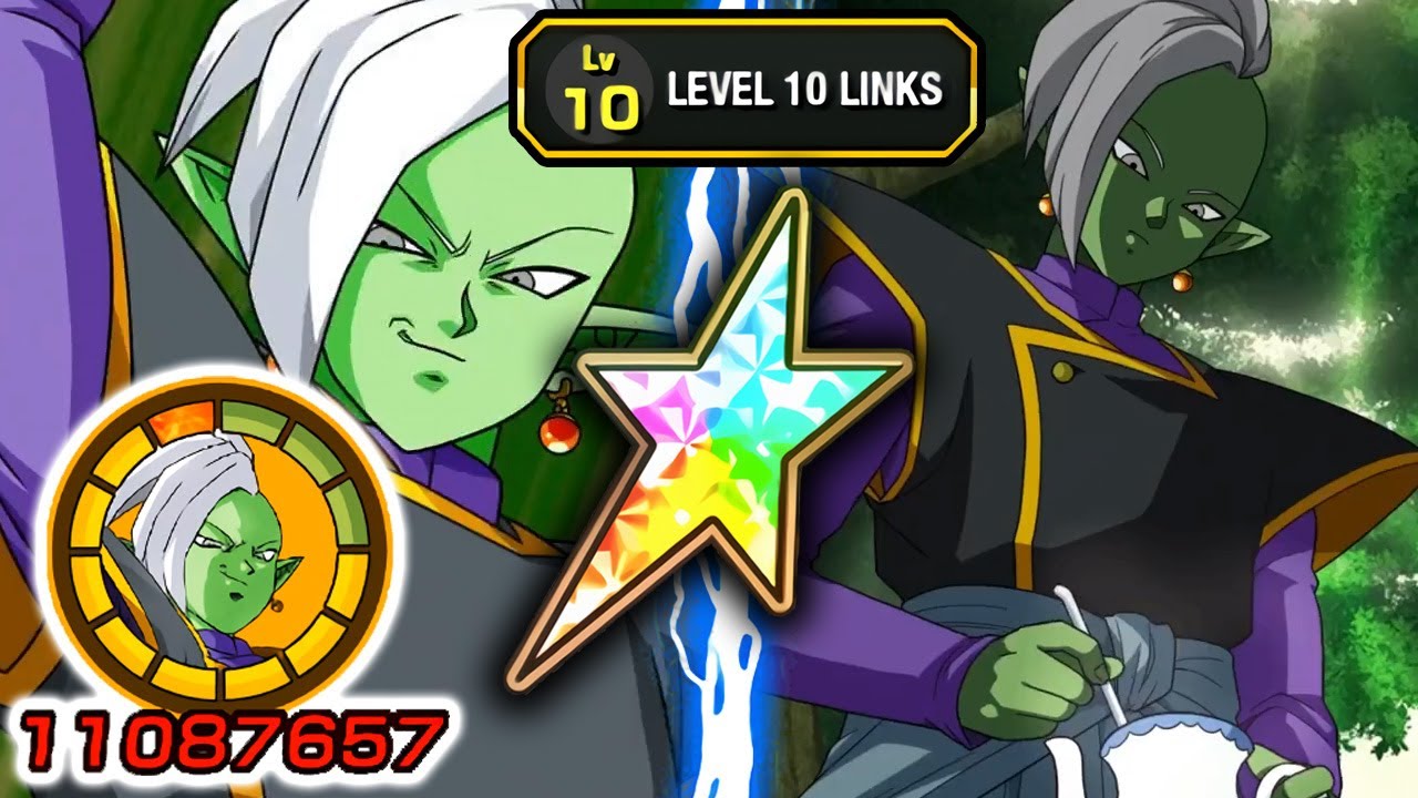 100% NEW PHY ZAMASU LEVEL 10 LINKS SHOWCASE + NEW OST! Dragon Ball Z Dokkan Battle