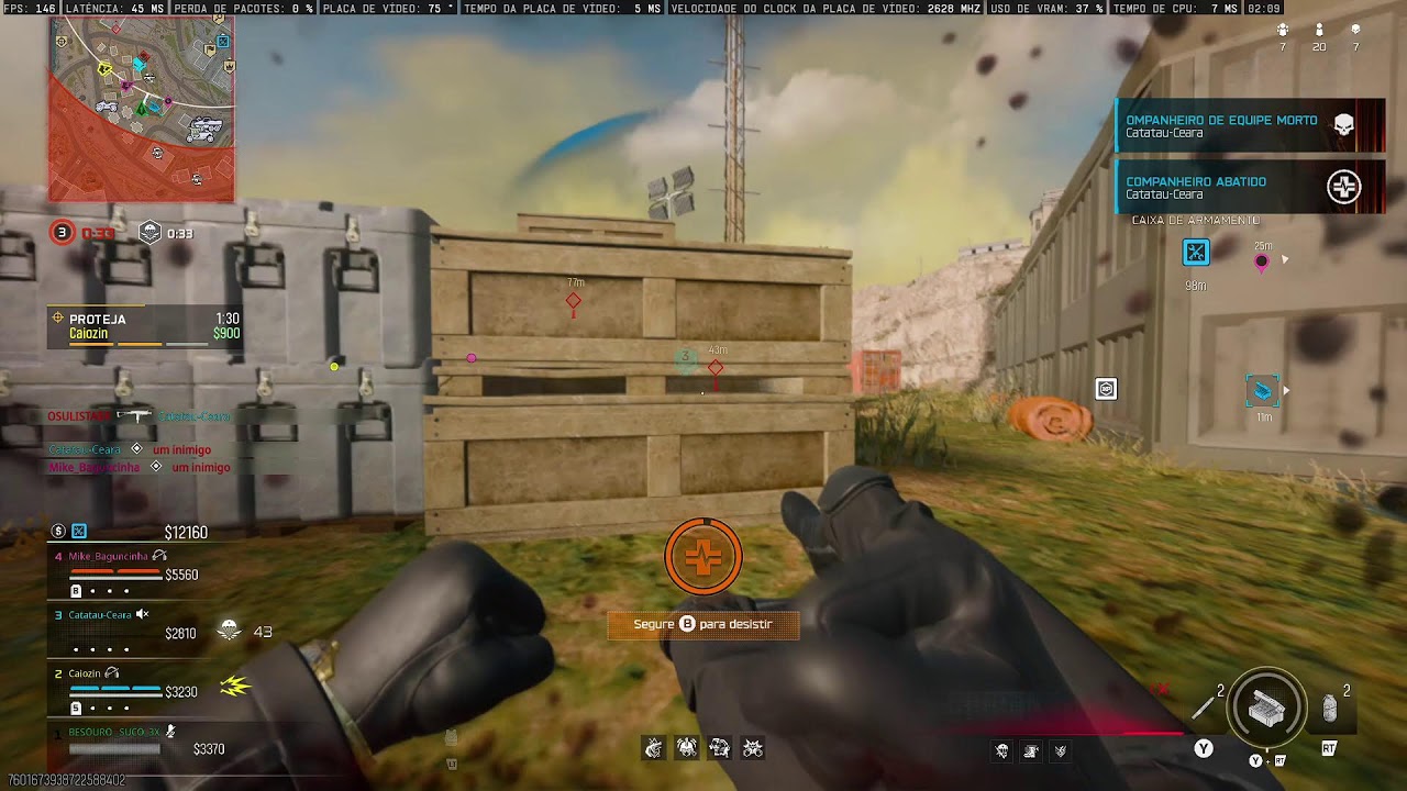 warzone ryzen 7 5700x e rx 7600 8bg 32ram