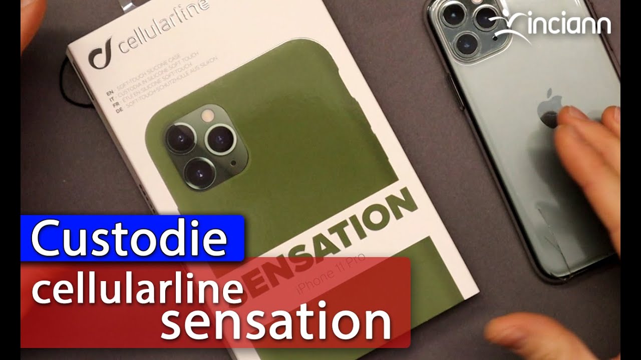 Custodia cellularline Sensation per Apple iPhone 11 Pro.Poca originalità. Bene qualità e precisione