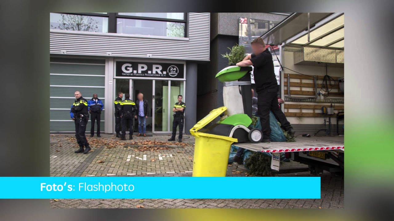 LOOK nieuws: 820 Hennepplanten in bedrijfspand