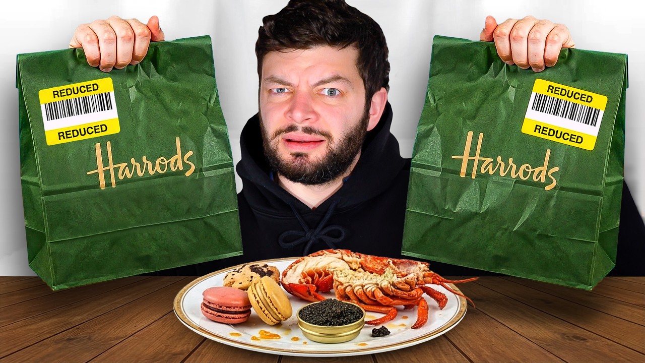 I Survived Off HARRODS Leftovers for 7 Days...