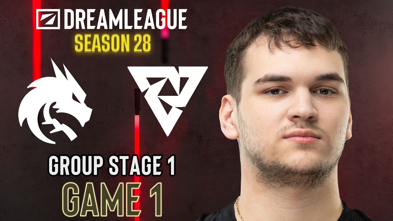 [FULL MATCH] Spirit vs Tundra | Game 1 | Group Stage 1 | DreamLeague SS 28