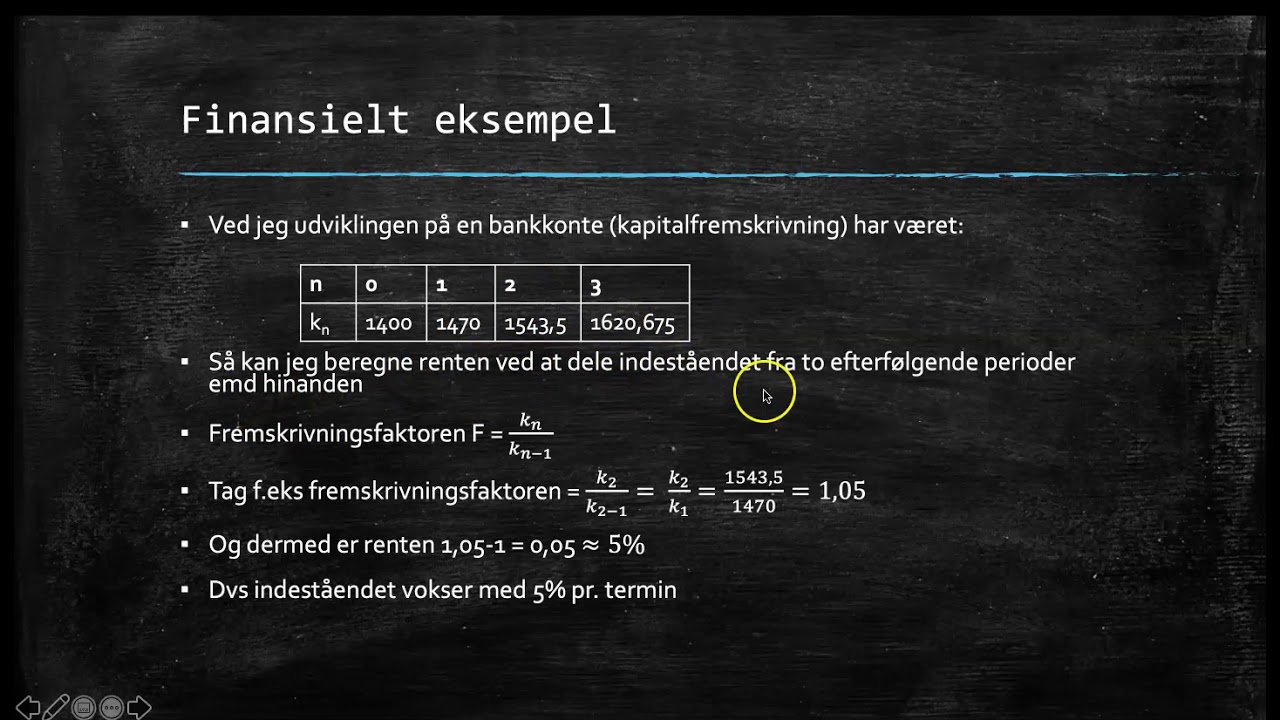 Fremskrivningsfaktoren og vækst