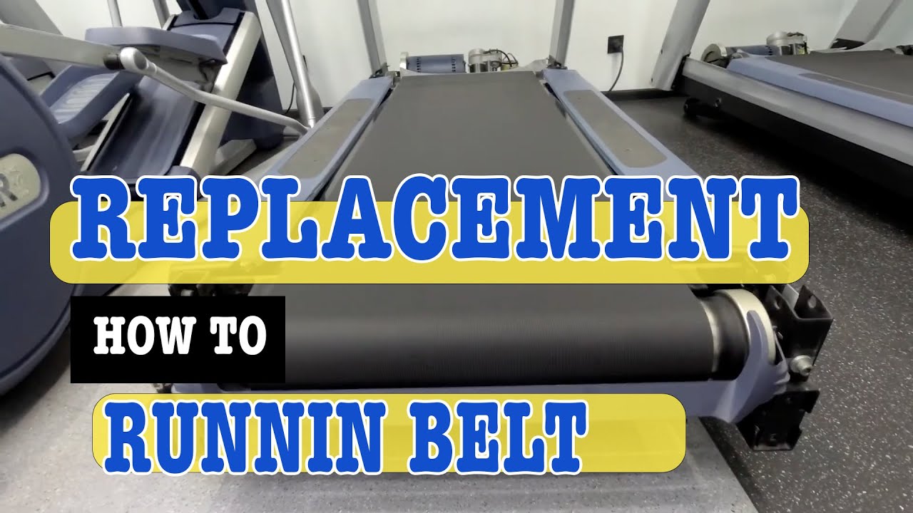 How to Replace a Treadmill Walking Belt - Fix4Gym