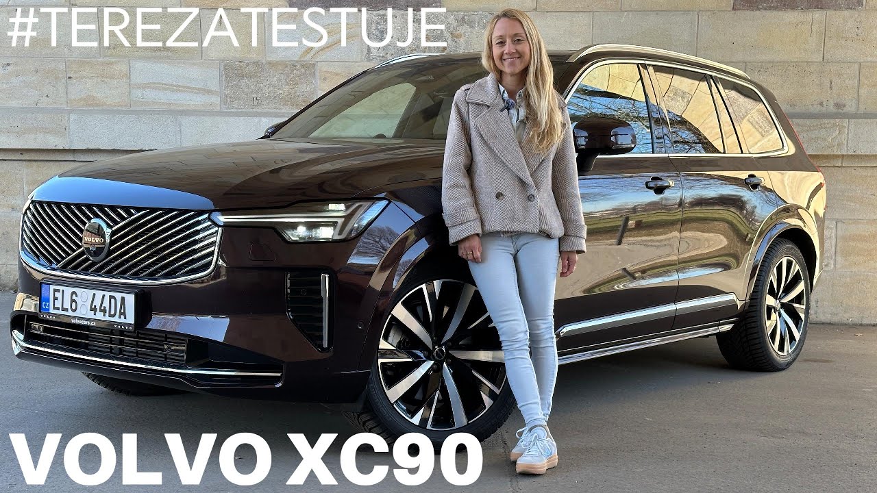 Tereza testuje Volvo XC90 v rámci ankety Auto mého srdce 2025