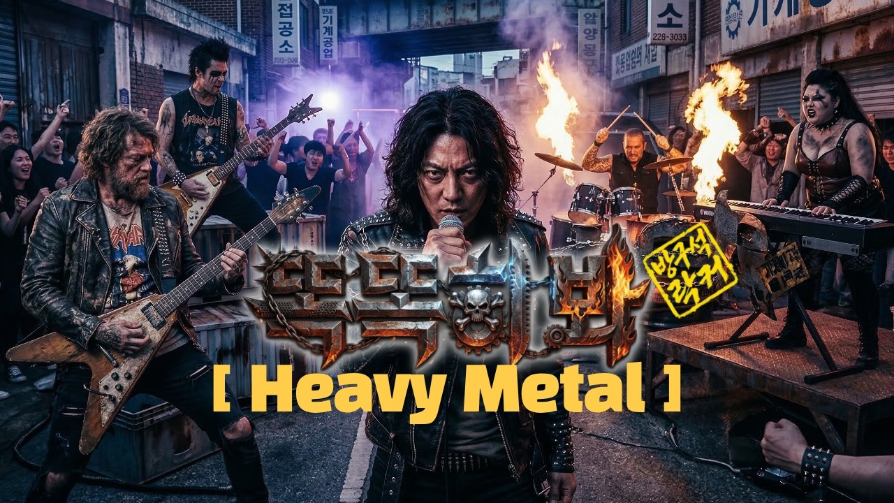 [Heavy Metal] 남자라면 못 참는 정통 메탈 샤우팅 - '똑똑히 봐' [방구석 락커]
