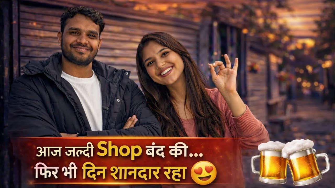 “Jaldi Shop Band Karke Bhi Maza Aa Gaya ❤️”@Kumarbkvlogs01 