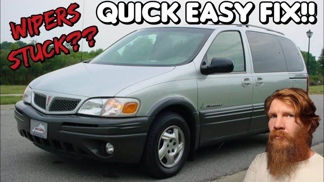 96-04 Pontiac Montana/Chevrolet Venture | Stuck Windshield Wiper Fix!! #easyfix