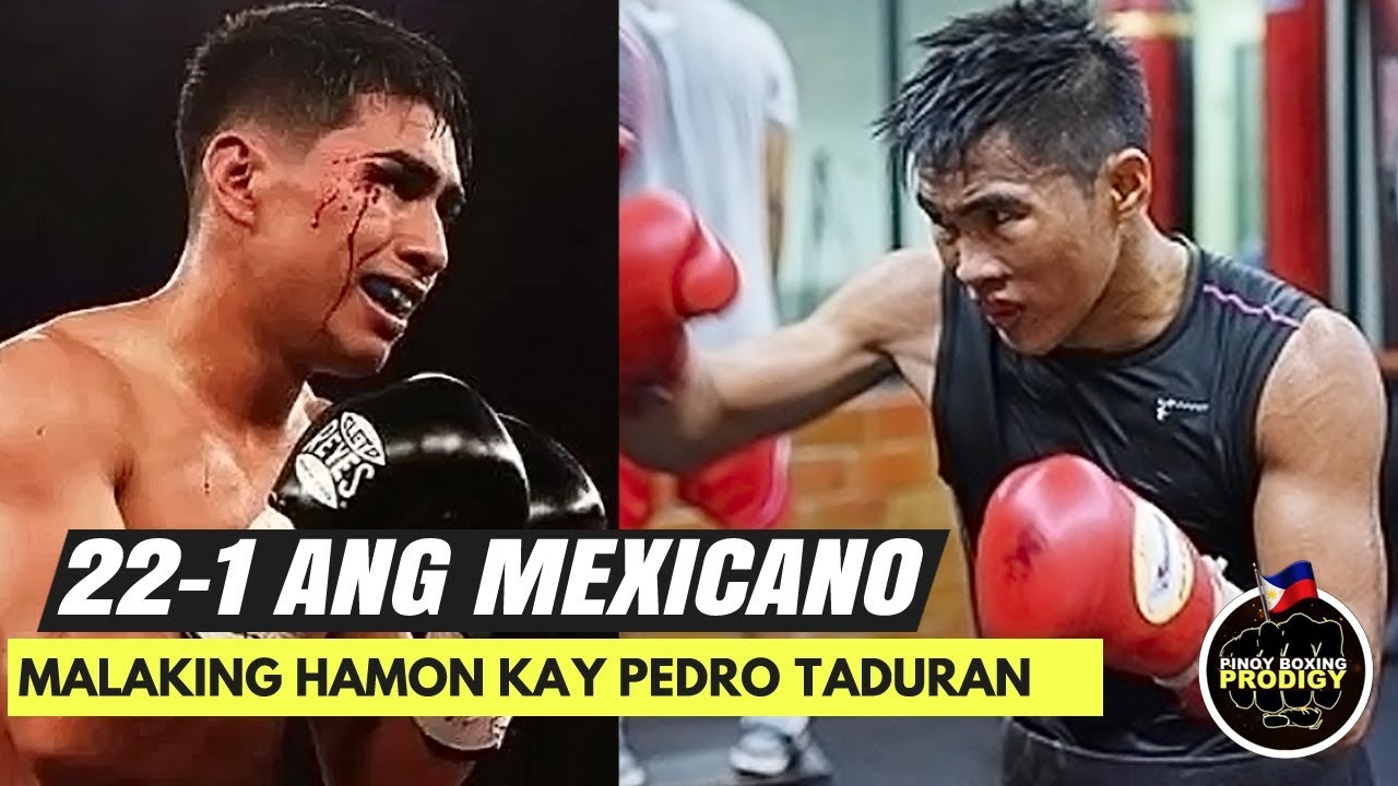 Taduran dadayo sa MEXICO | Dedepensahan ang IBF World Minimumweight Title kay Valladares