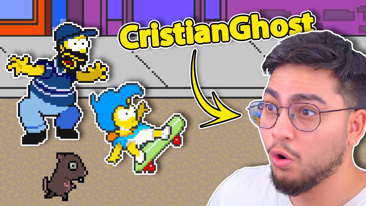 El Cristian Reacciona a Ratatin en The Simpsons Arcade ft. @CristianGhost
