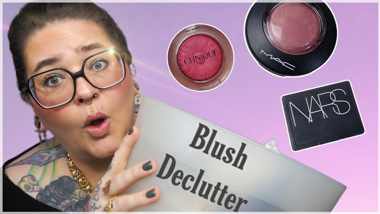 MAKEUP DECLUTTER & SAMMLUNG | ICH MISTE MEINE BLUSHES AUS - ODER NICHT😁