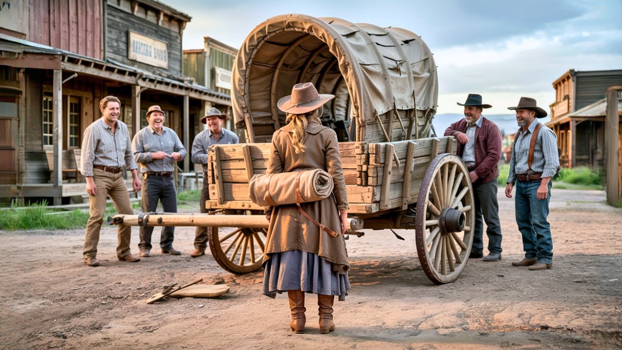 They Mocked When Mountain Woman Bought A Broken Wagon, But What She Did With It Shocked the Town
