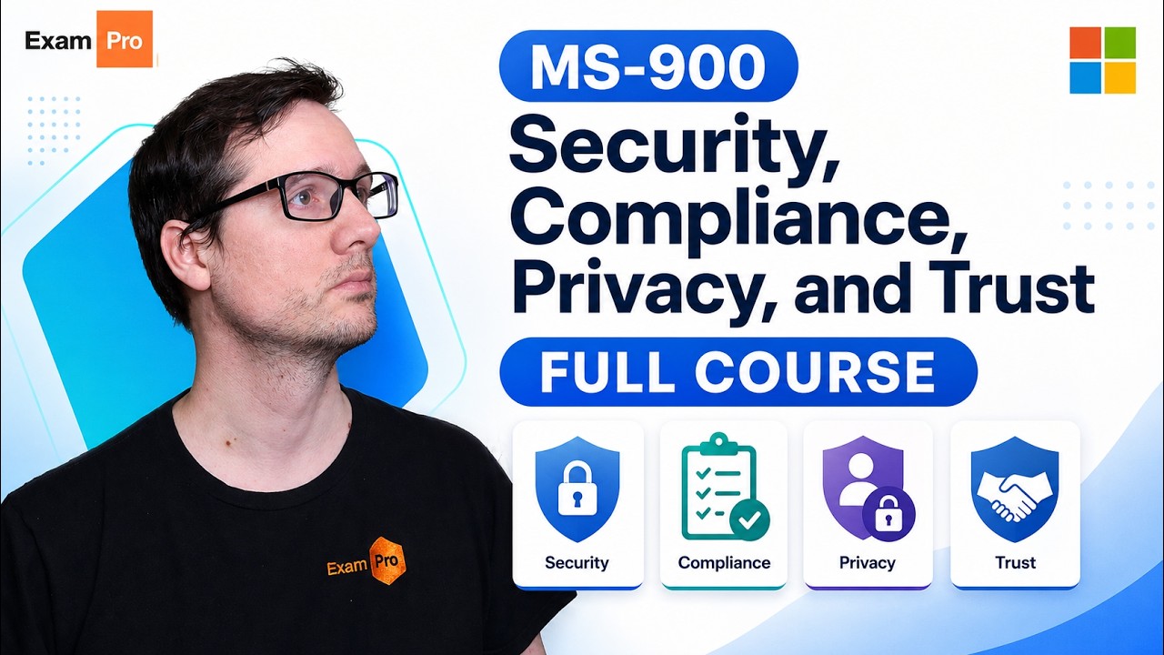 MS-900 Безопасность, соответствие требованиям, конфиденциальность и доверие: полный курс
