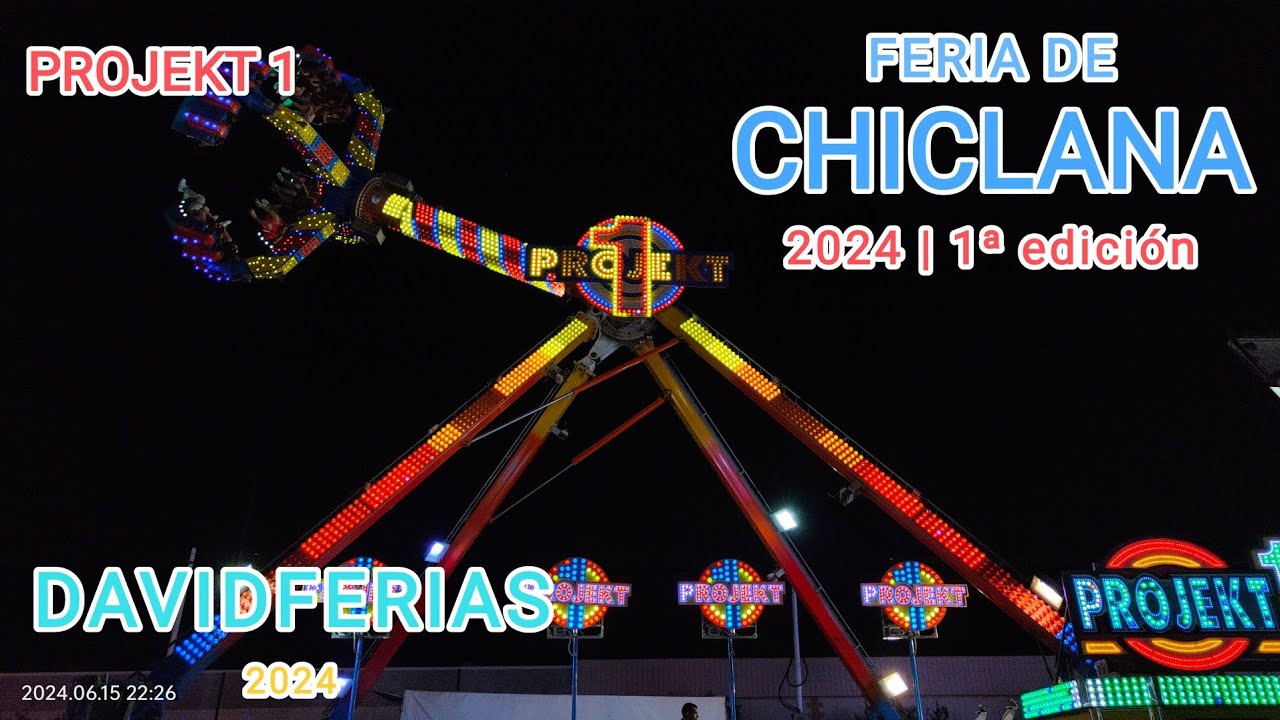 Projekt 1 - Feria de Chiclana de la Frontera 2024 |🎡| DavidFerias |🎡|