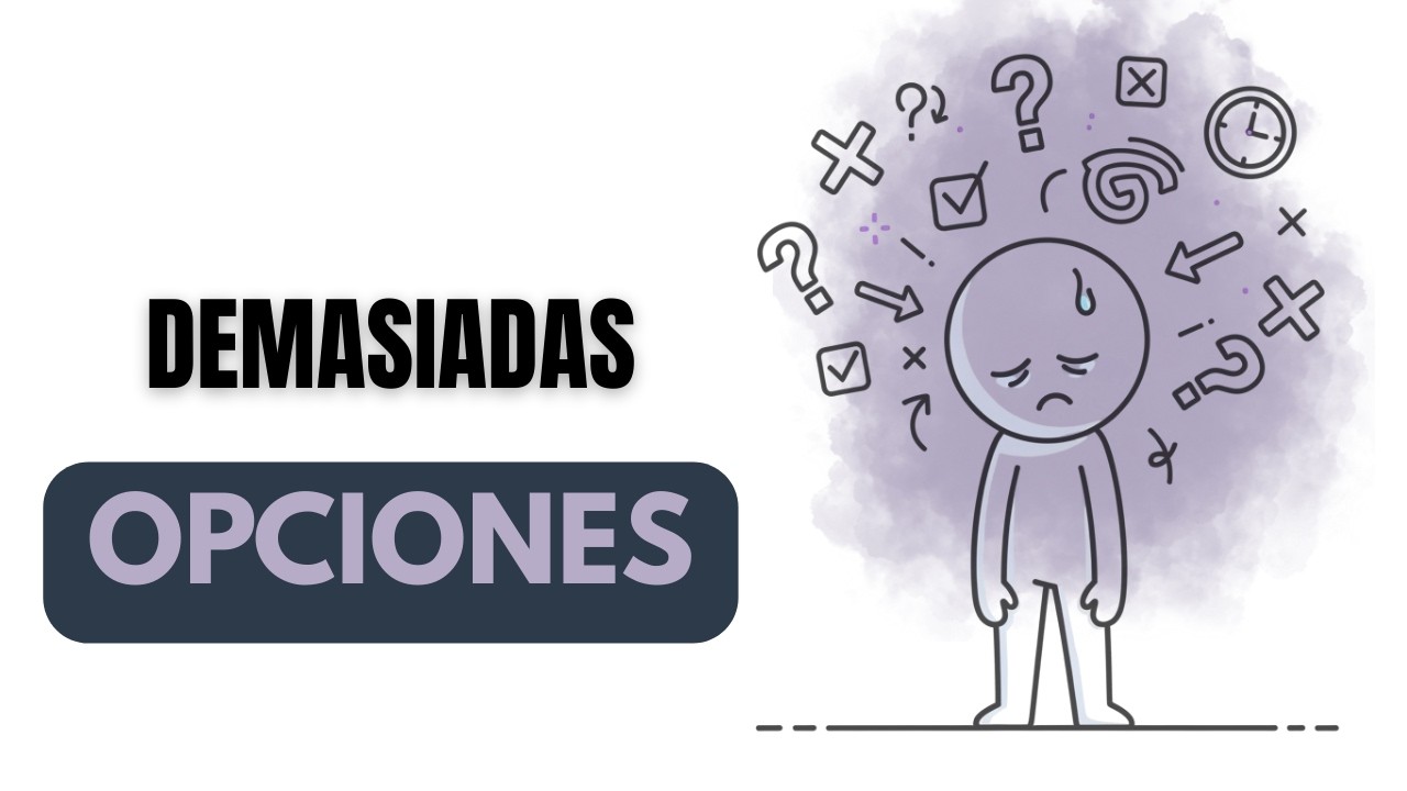 Estamos cansados de tomar decisiones
