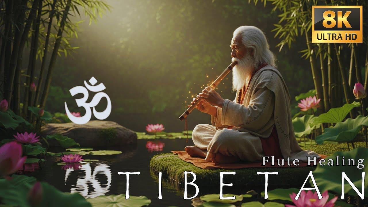 Tibetan Healing Flute • Eliminate Stress, Anxiety and Calm the Mind • Stop Thinking Sleep Well