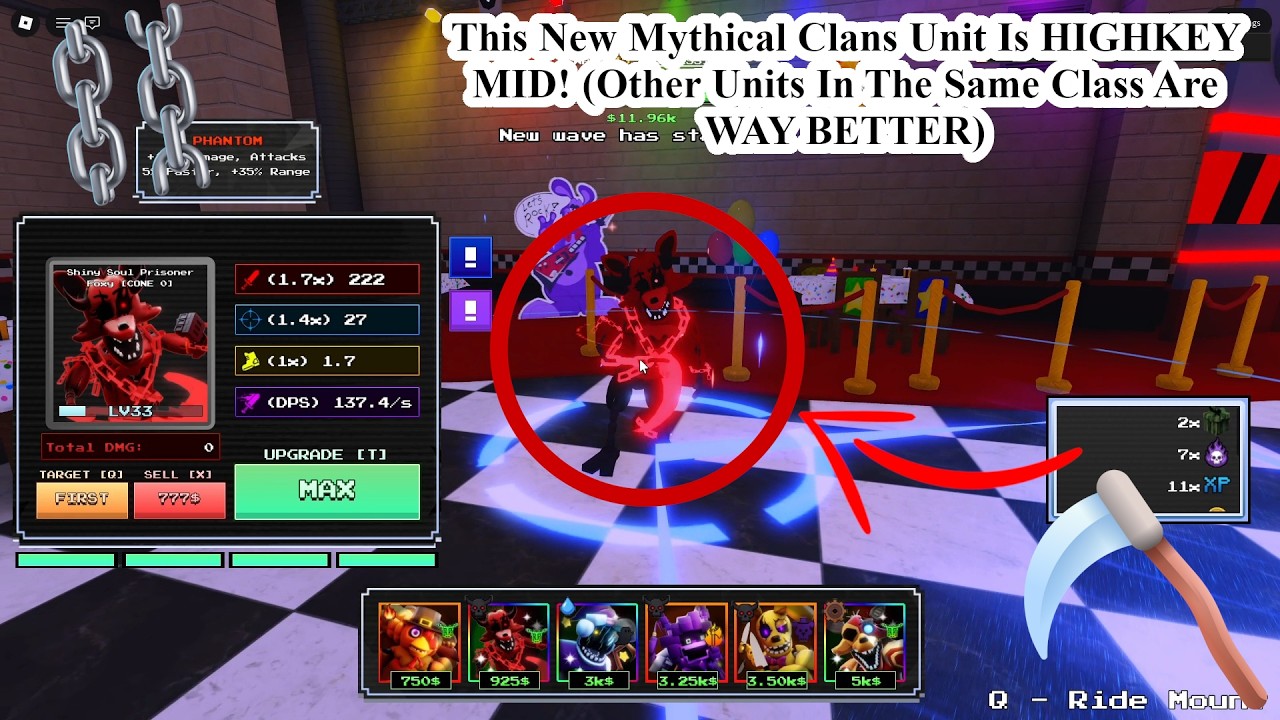 THIS NEW SHINY SOUL PRISONER FOXY UNIT IS NO BUENO! (Mid Unit Worse Than The Counterpart)