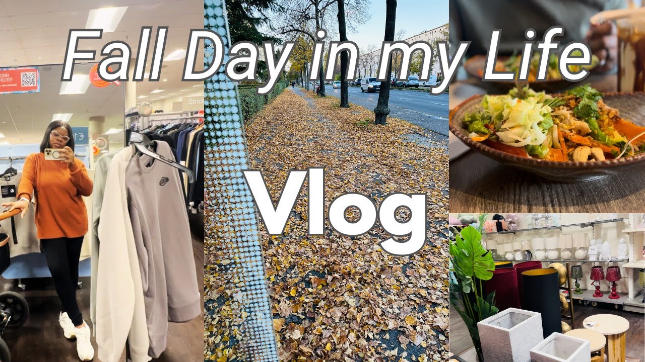 Cozy Fall Day in Germany 🍂 | Celebrating 1K Subscribers with Shopping & Mini Haul!