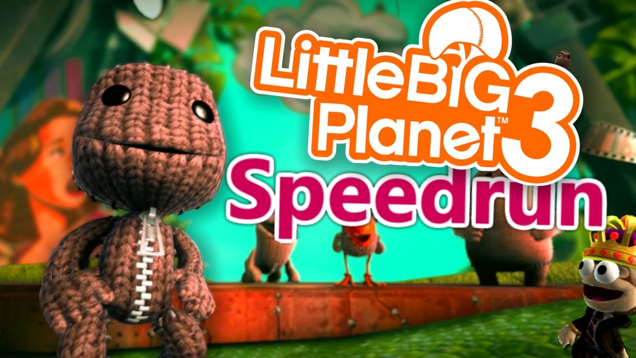 LittleBigPlanet 3 Speedrun  (30:28 IGT / 34:45 RTA)