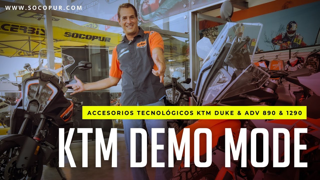 Conoce todo sobre el NUEVO DEMO MODE para las KTM DUKE & ADV 890 & 1290