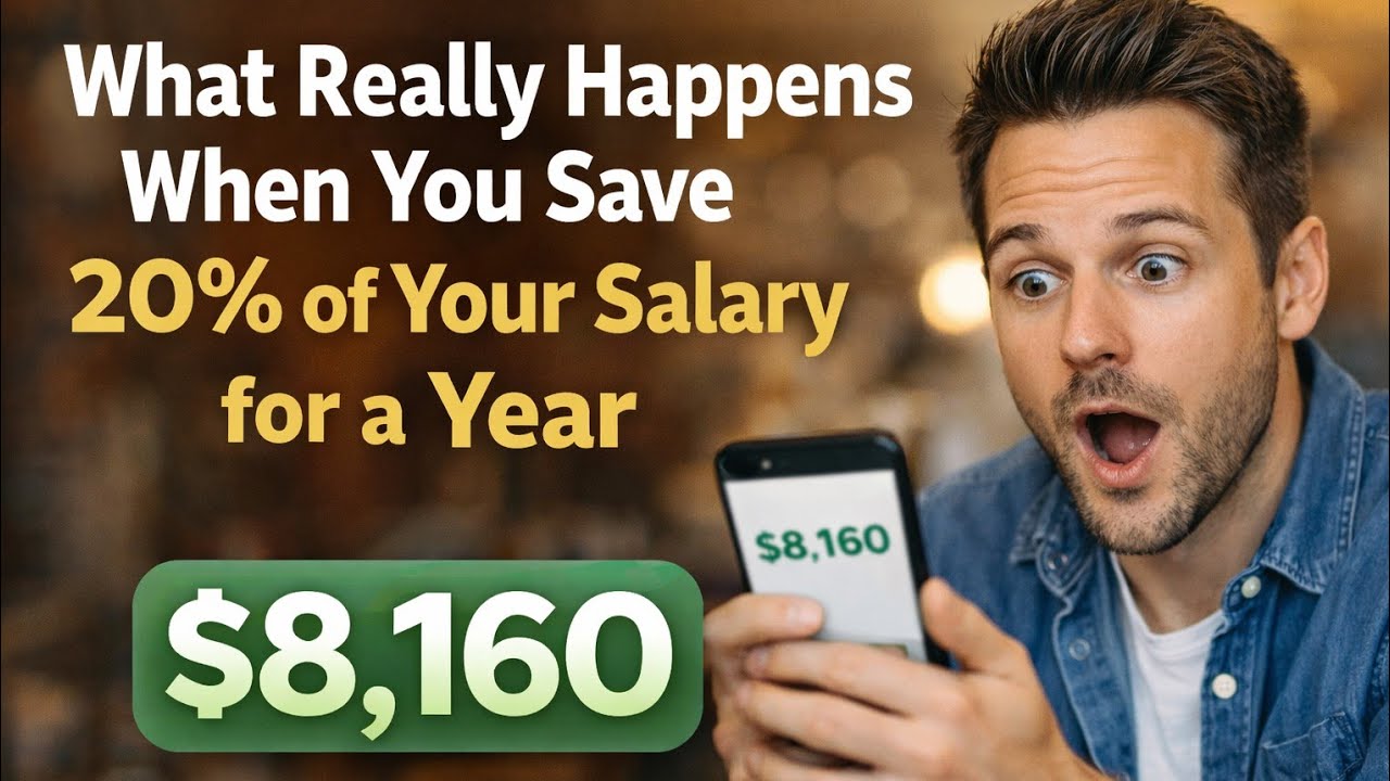 What Really Happens When You Save 20% of Your Salary for a Year