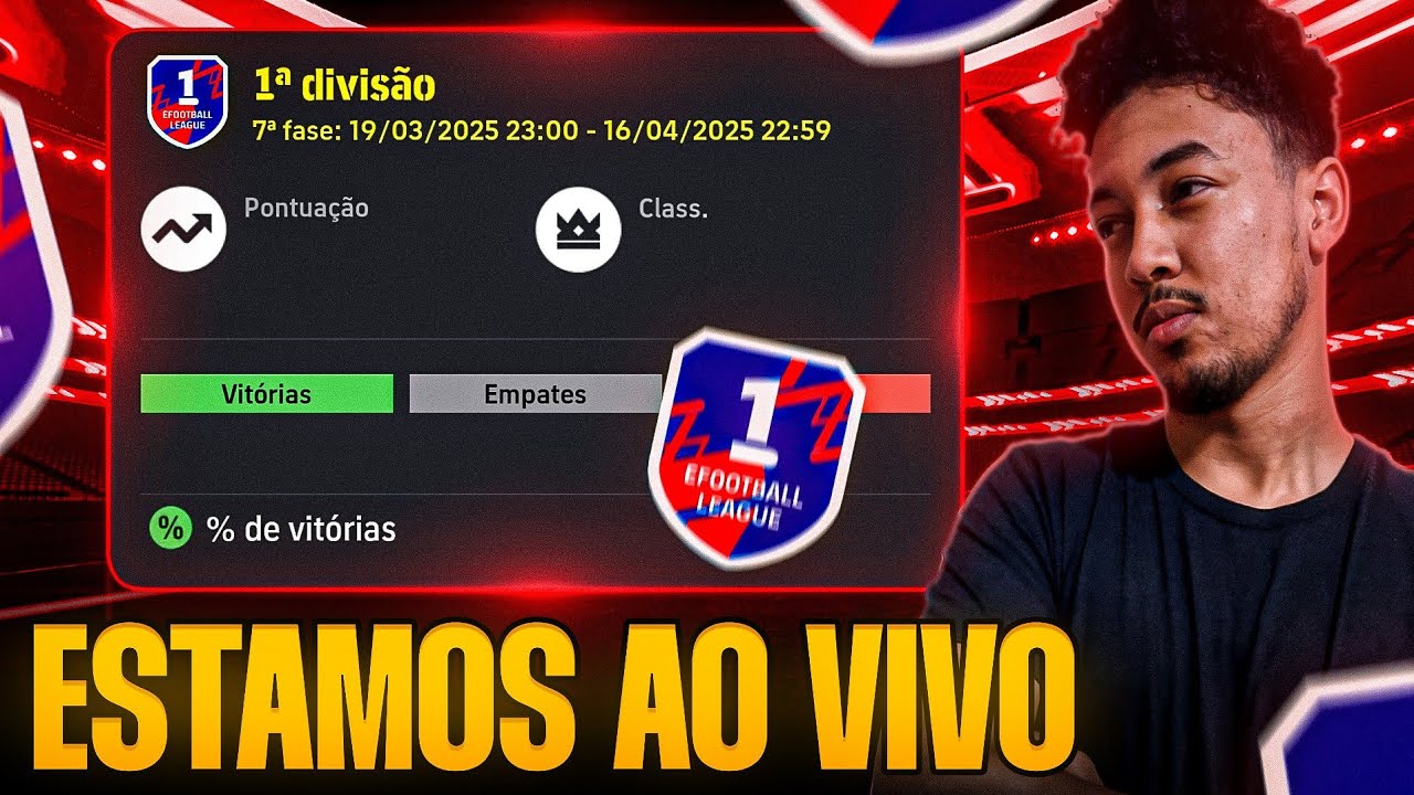 🔥AO VIVO CAFÉ DA MANHÃ DO NEGUIN NO EFOOTBALL 2026 MOBILE #15k